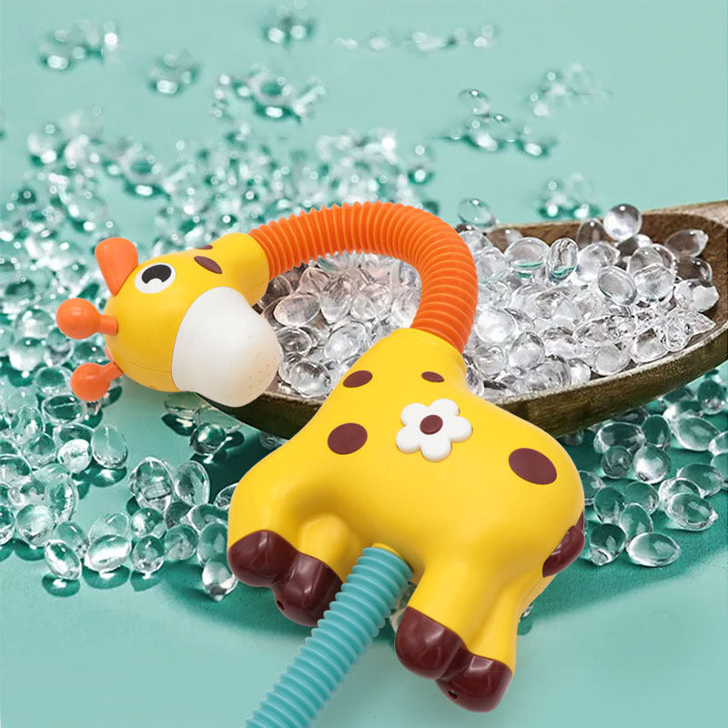 Children Bath Toy Electric Cartoon Giraffe Shower Baby Spray Bathtub Toys Educational Play Game Beach Toys